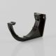 112mm Half Round Gutter Fascia Bracket (Black)