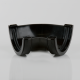112Mm Half Round Gutter 135o Angle (Black)