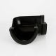 112mm Half Round Gutter 90o Angle (Black)