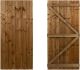 Feather Edge Garden Gate-SQ TOP 900mm