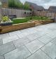 Slab Riven Natural Sandstone - Kandla Grey 900 x 600 x 22mm
