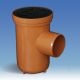 U/G 110MM Plain Bottle Gulley With Circular Grid